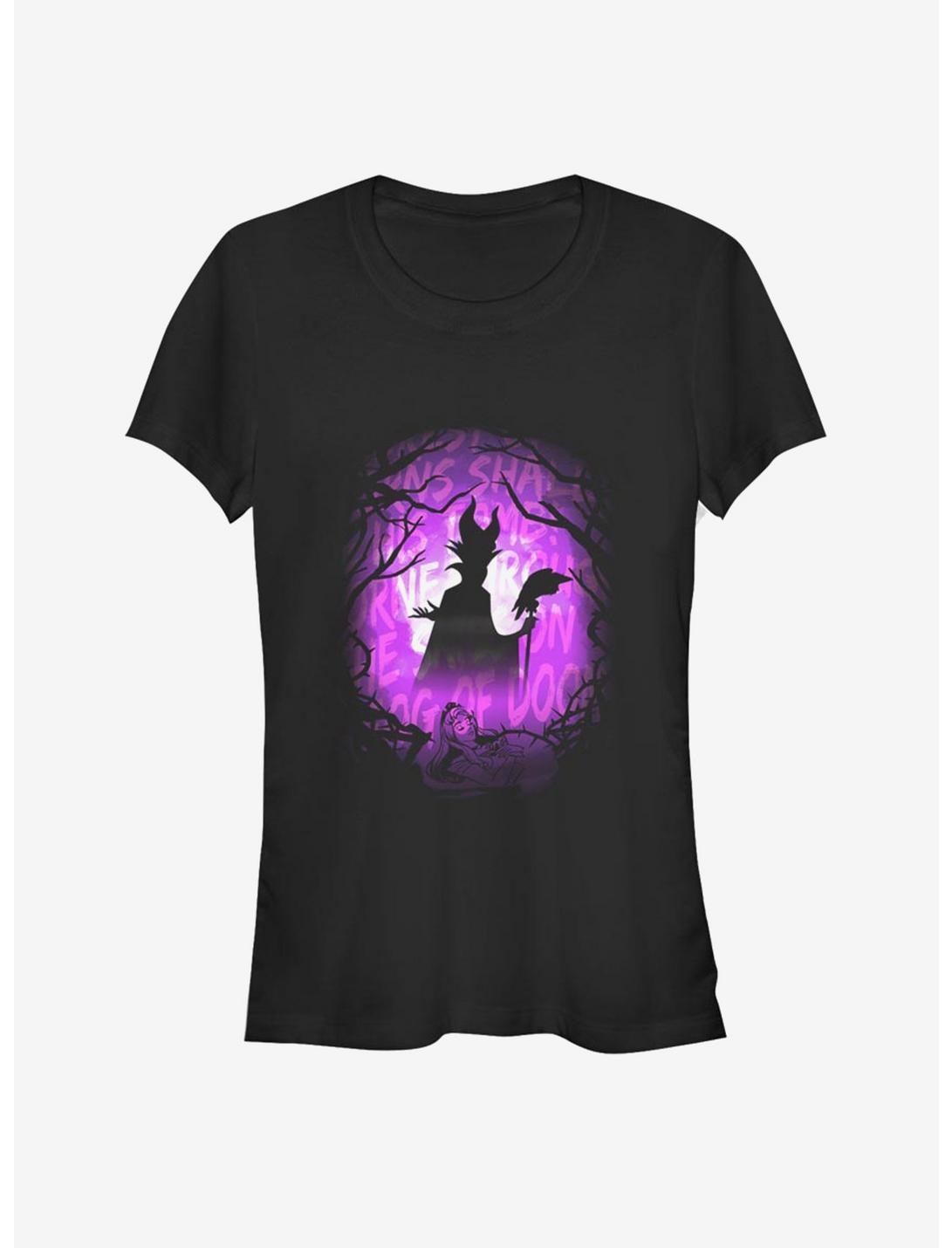 Disney Villains Maleficent Looming Doom Girls T-Shirt