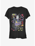 Disney Villains Maleficent Dual Maleficent Girls T-Shirt