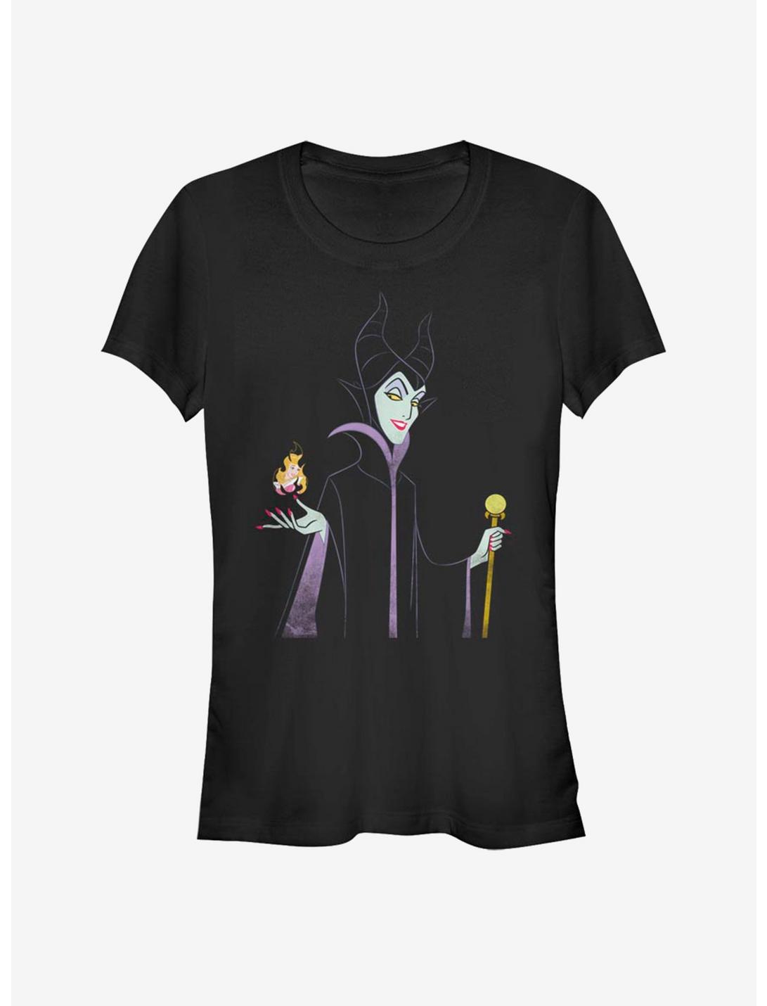 Disney Villains Maleficent Minimal Maleficent Girls T-Shirt