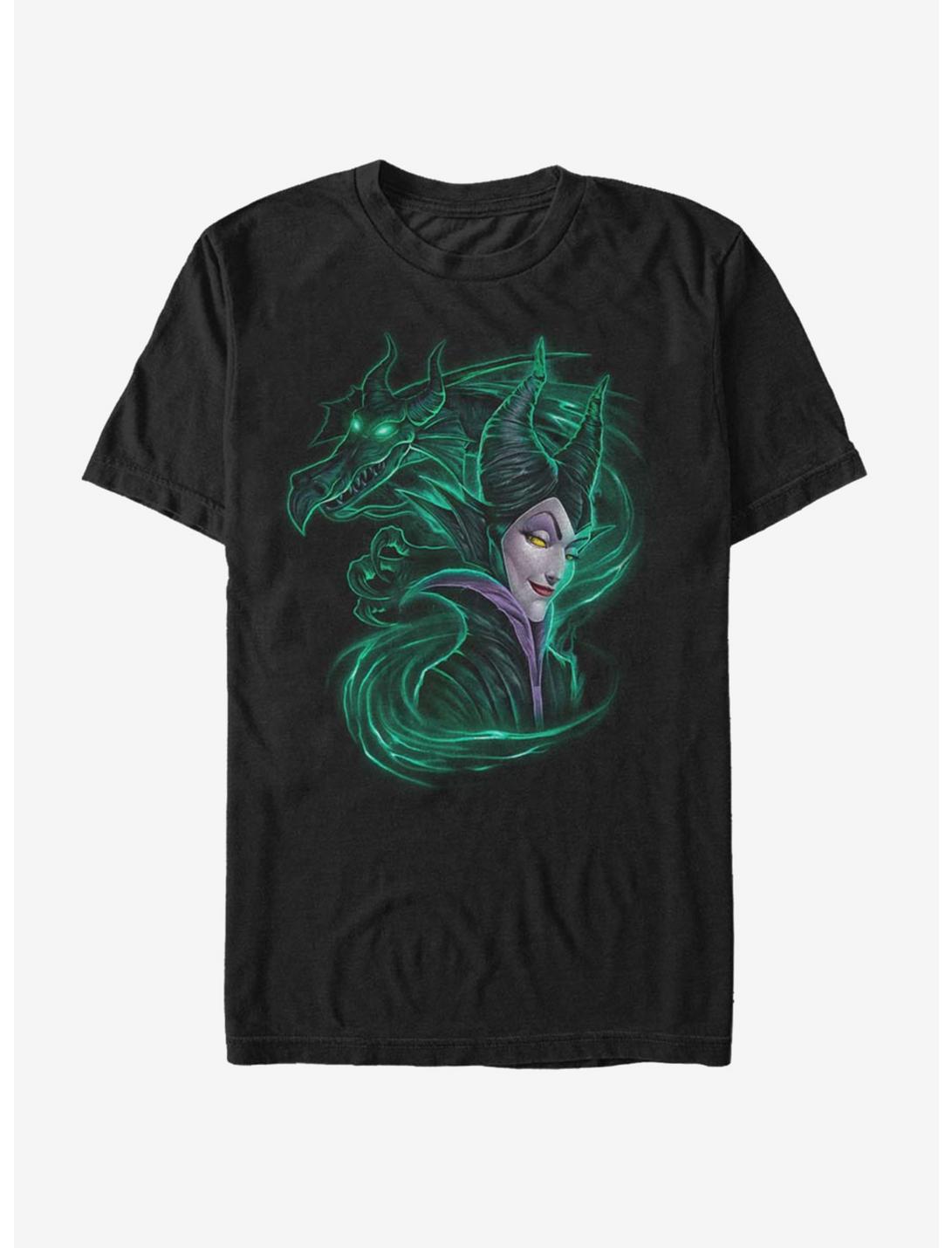 Disney Sleeping Beauty Maleficent Dark Magic Dragon T-Shirt