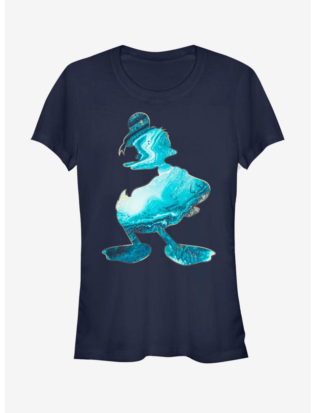 Disney Donald Duck Poured Donald Art Girls T-Shirt