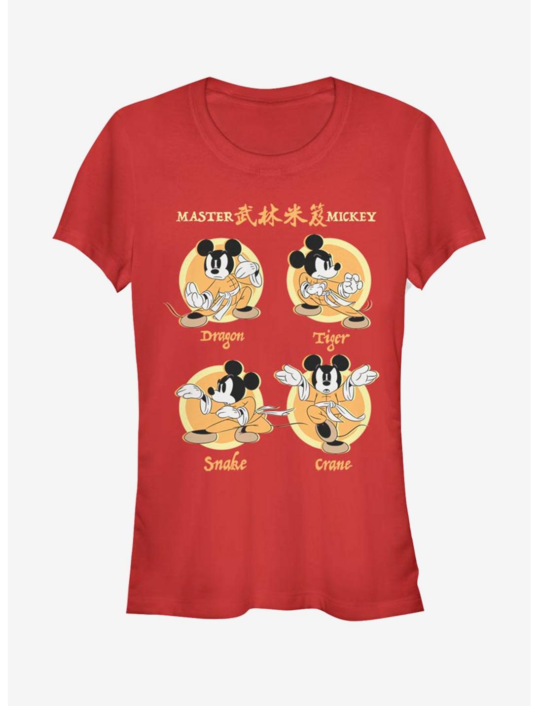 Disney Mickey Mouse Kung Fu Four Up Girls T-Shirt