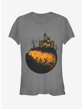 Disney Mickey Mouse Mickey Haunted Halloween Girls T-Shirt