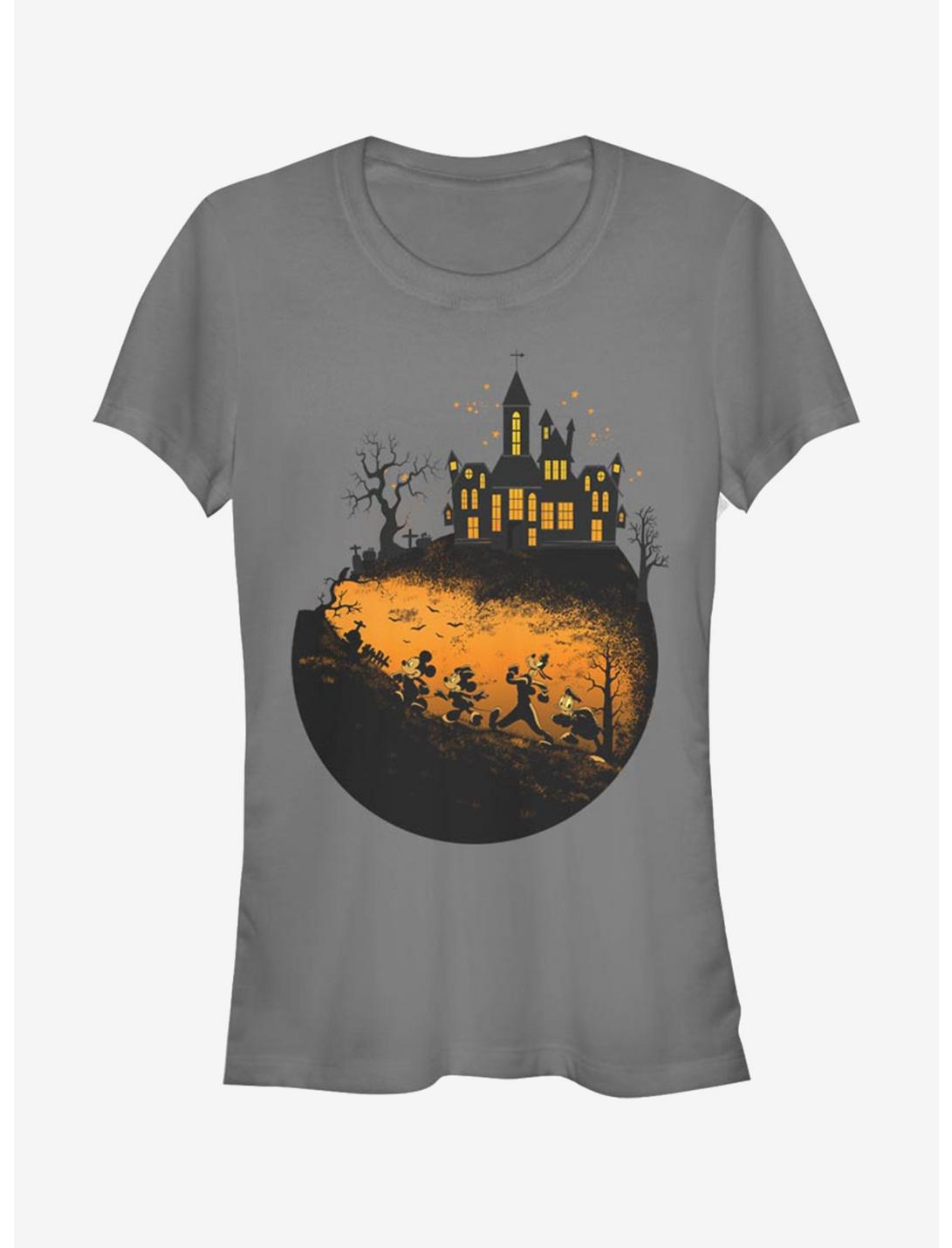 Disney Mickey Mouse Mickey Haunted Halloween Girls T-Shirt