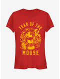 Disney Mickey Mouse Year Of The Mouse Girls T-Shirt