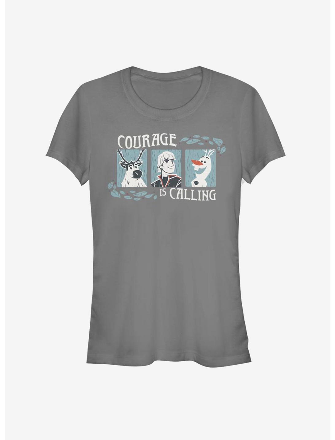 Frozen 2 Courage Woodcut Girls T-Shirt