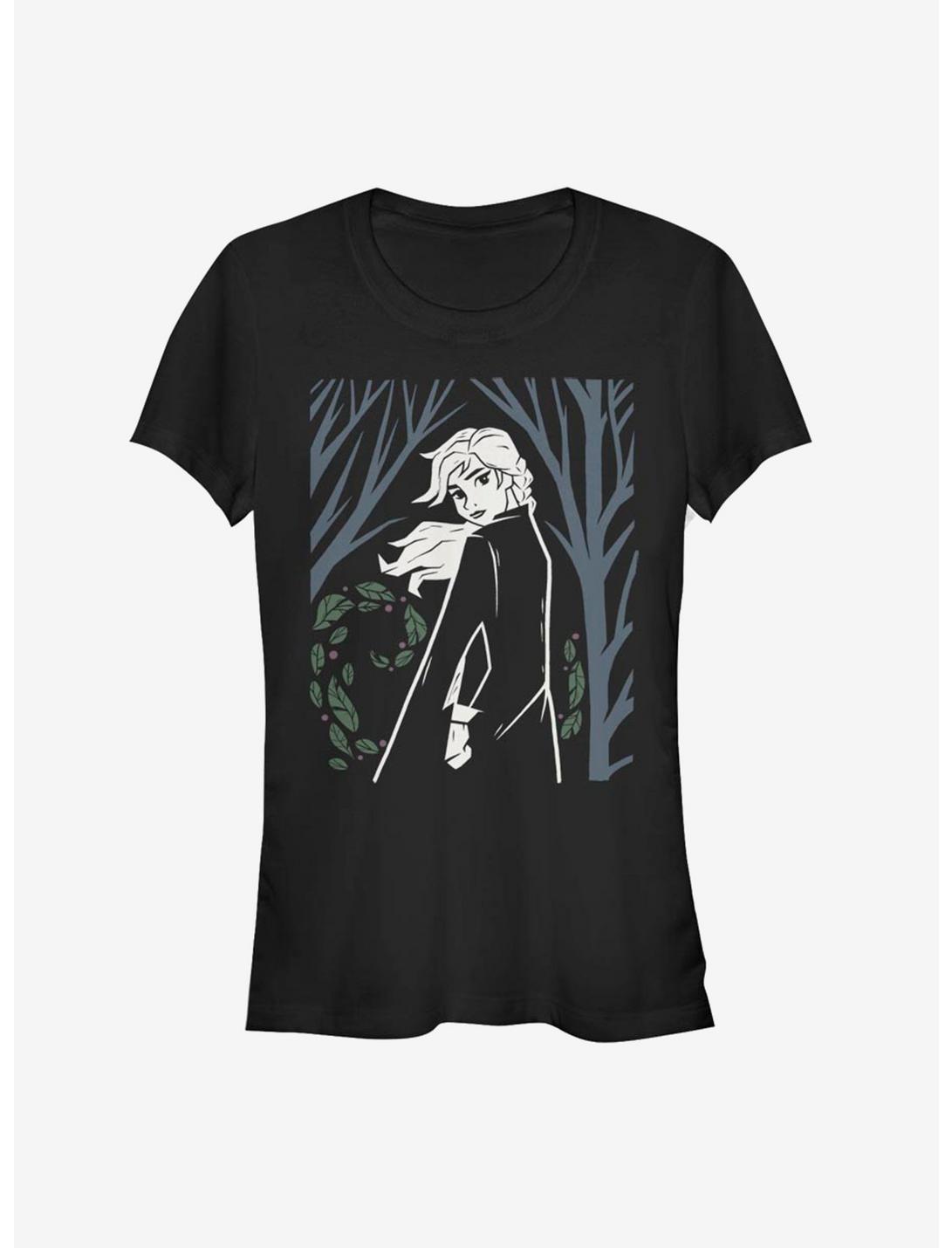 Frozen 2 Elsa Wooded Girls T-Shirt