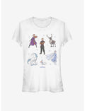 Frozen 2 Frozen Doodles Girls T-Shirt
