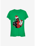 Marvel Deadpool Heroic Mom Holiday Girls T-Shirt