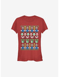 Super Mario Holiday Girls T-Shirt