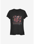 Marvel Deadpool Christmas Killer Girls T-Shirt