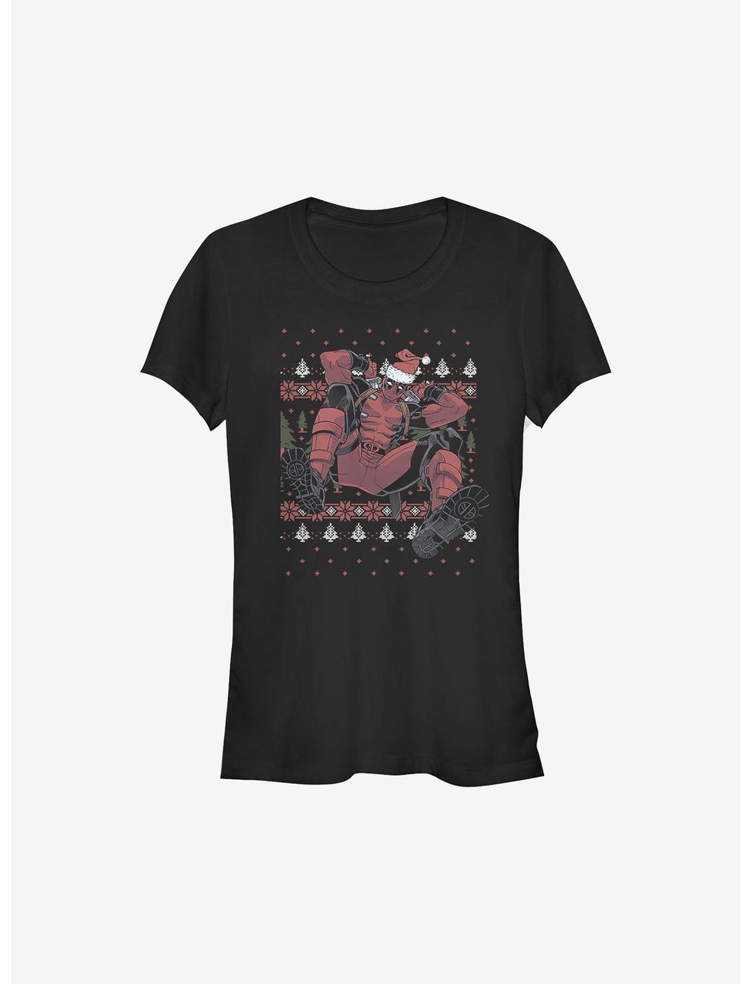 Marvel Deadpool Christmas Killer Girls T-Shirt