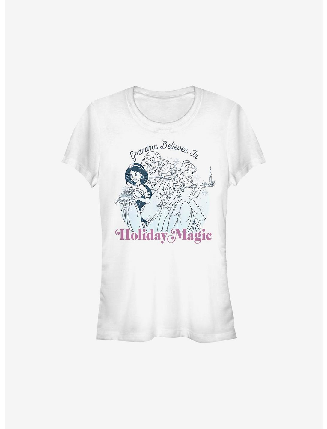Disney Princesses Holiday Magic Grandma Girls T-Shirt