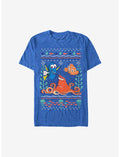 Disney Pixar Sea Christmas Pattern Sweater T-Shirt