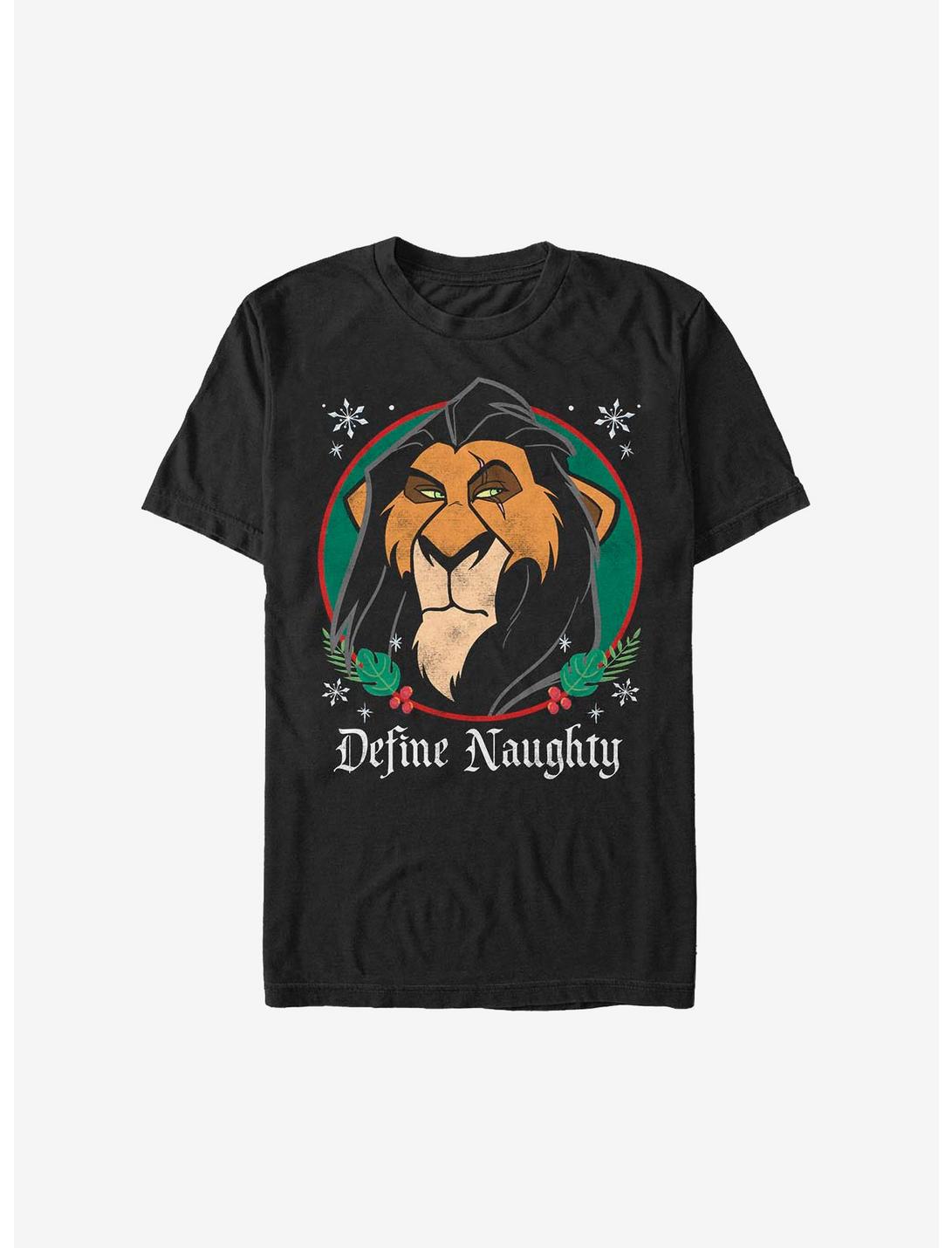 Disney The Lion King Define Naughty Holiday T-Shirt