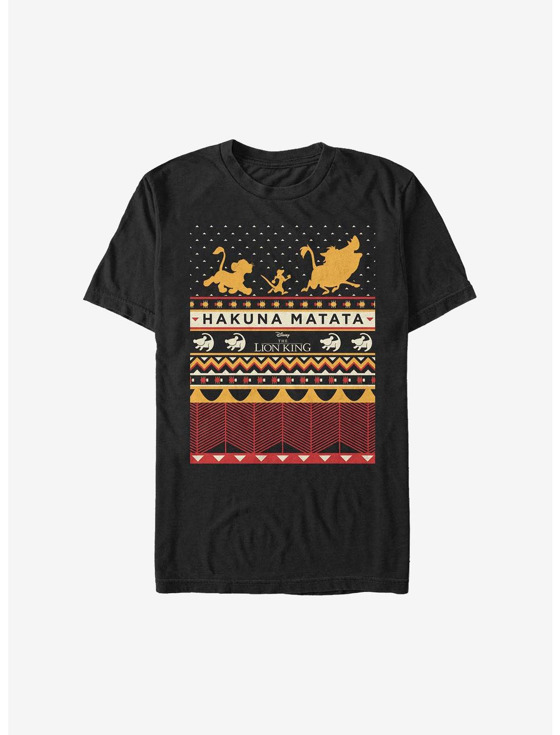 Disney The Lion King Hakuna My Knits Ugly Christmas Sweater T-Shirt