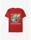 Super Mario Mario Holiday Wreath T-Shirt
