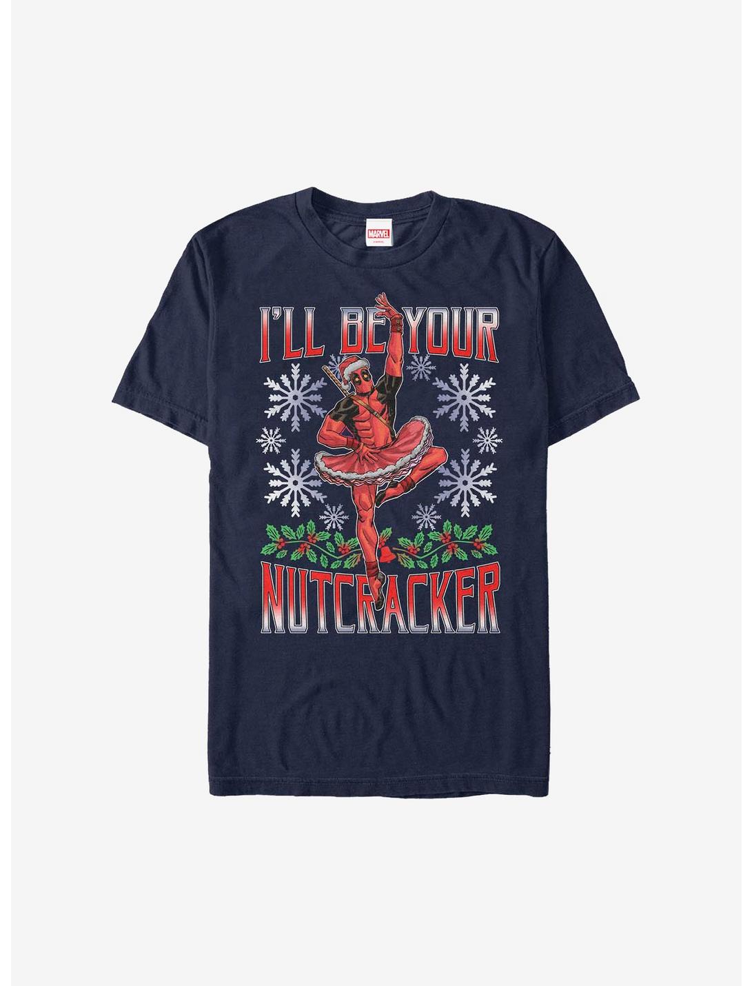 Marvel Deadpool Nutcracker Holiday T-Shirt