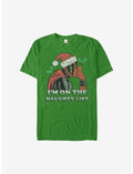 Marvel Deadpool On The Naughty List Holiday T-Shirt