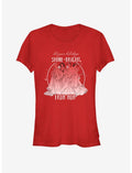 Disney Princesses Shine Bright Mom Holiday Girls T-Shirt