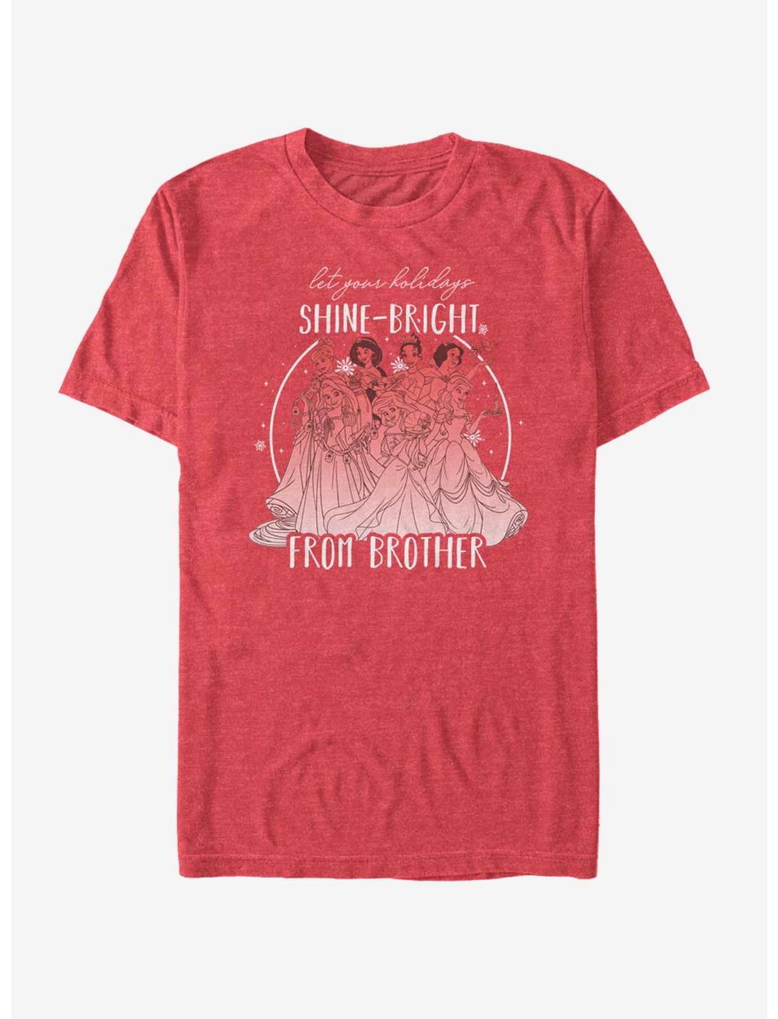Disney Princesses Shine Bright Brother Holiday T-Shirt