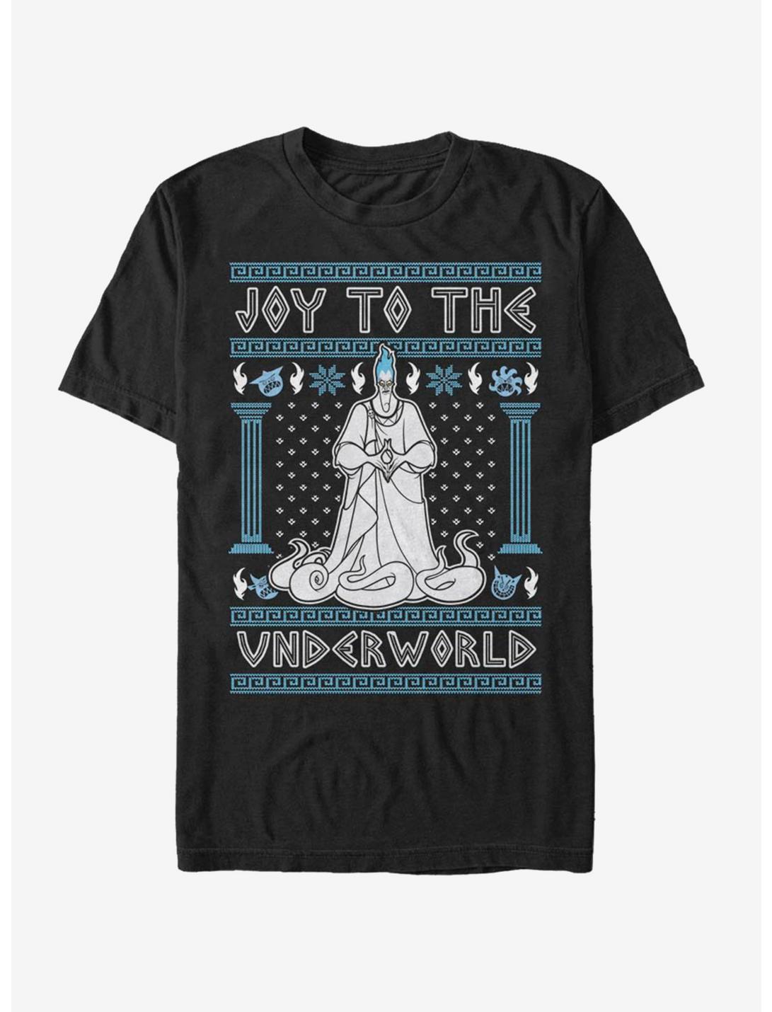 Disney Hercules Hades Joy To The Underworld Ugly Christmas T-Shirt