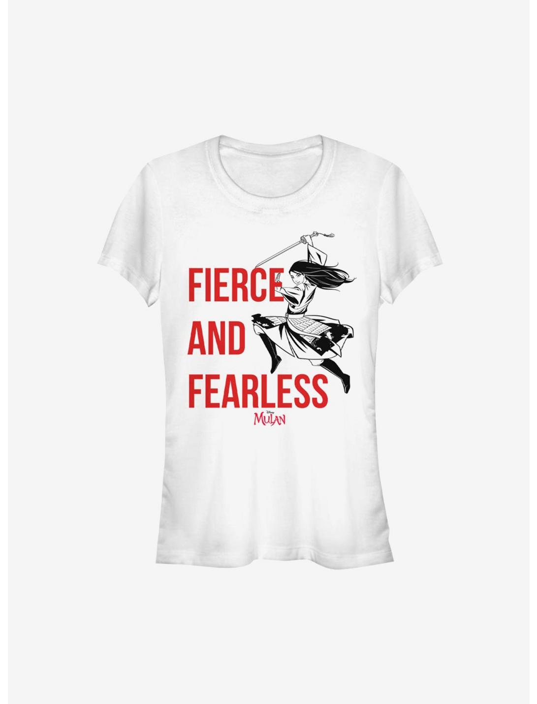 Disney Mulan Live Action Fierce And Fearless Girls T-Shirt