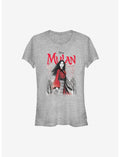 Disney Mulan Live Action Watercolor Title Poster Girls T-Shirt