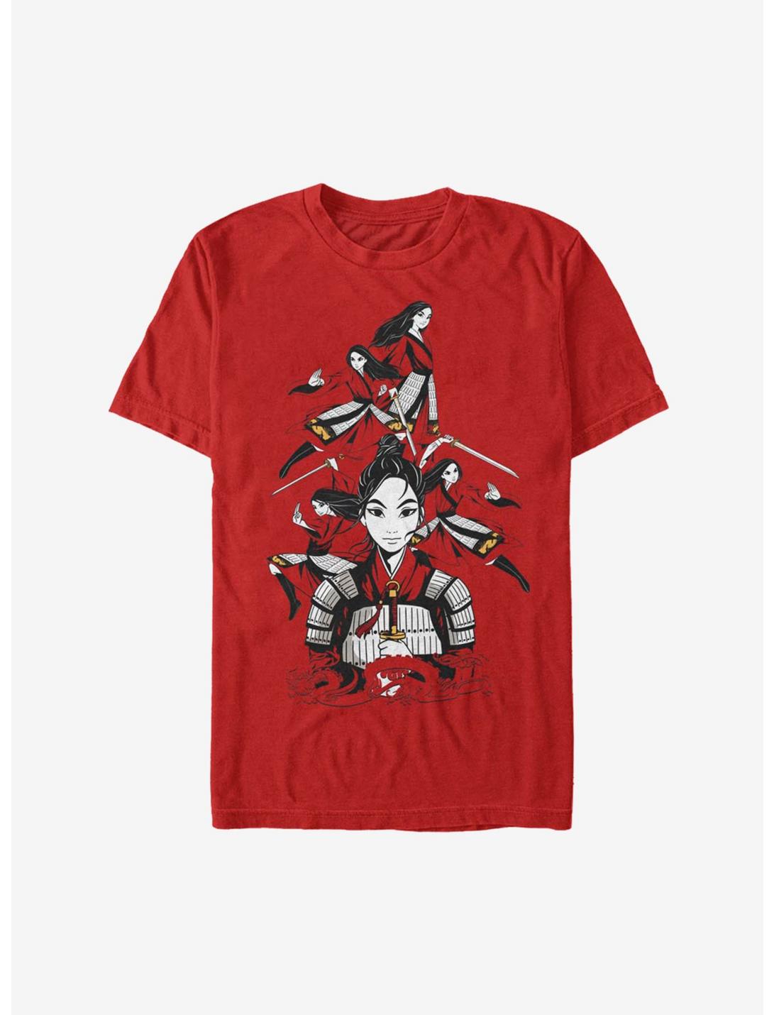 Disney Mulan Live Action Warrior Poses T-Shirt