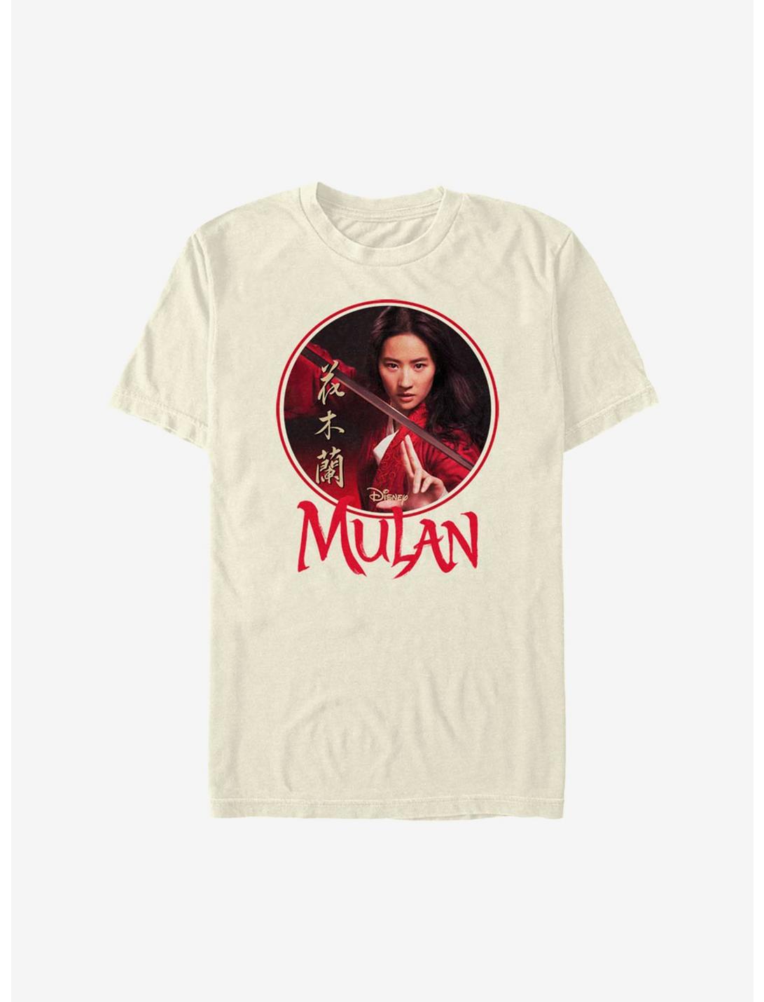 Disney Mulan Live Action Portrait Circle Frame T-Shirt