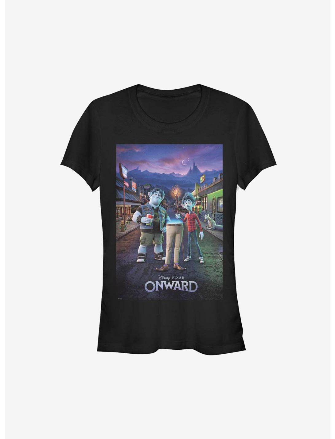 Disney Pixar Onward Dad Poster Girls T-Shirt