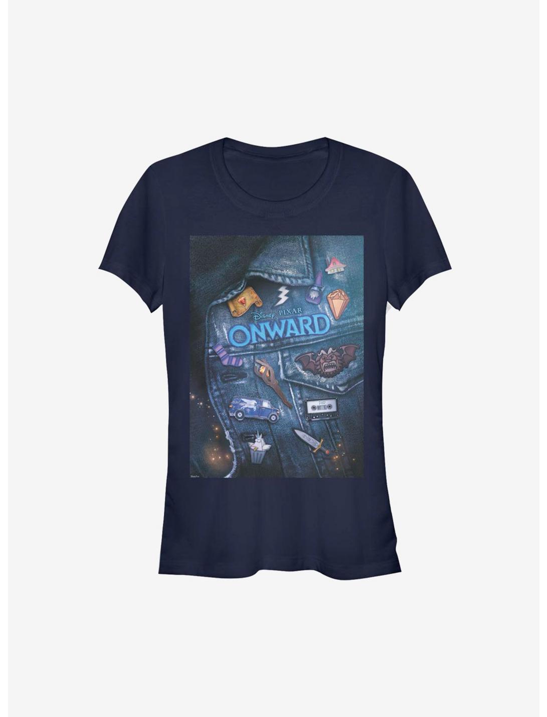 Disney Pixar Onward Denim Poster Girls T-Shirt