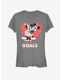 Disney Mickey Mouse & Minnie Mouse Couple Goals Girls T-Shirt