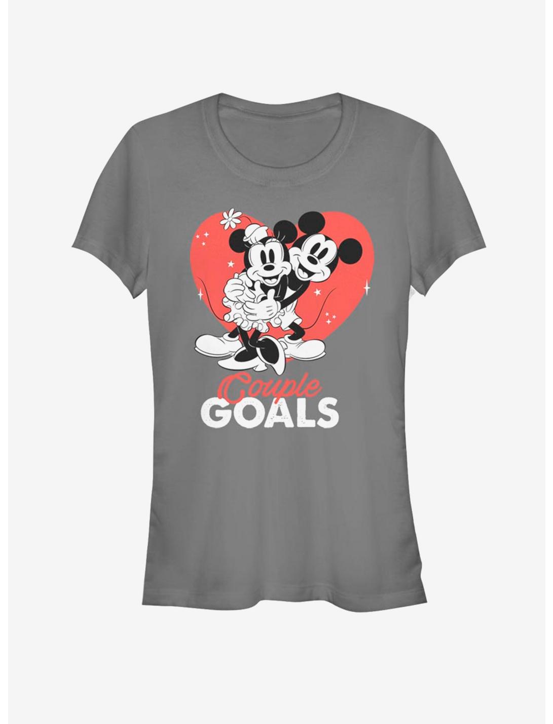 Disney Mickey Mouse & Minnie Mouse Couple Goals Girls T-Shirt