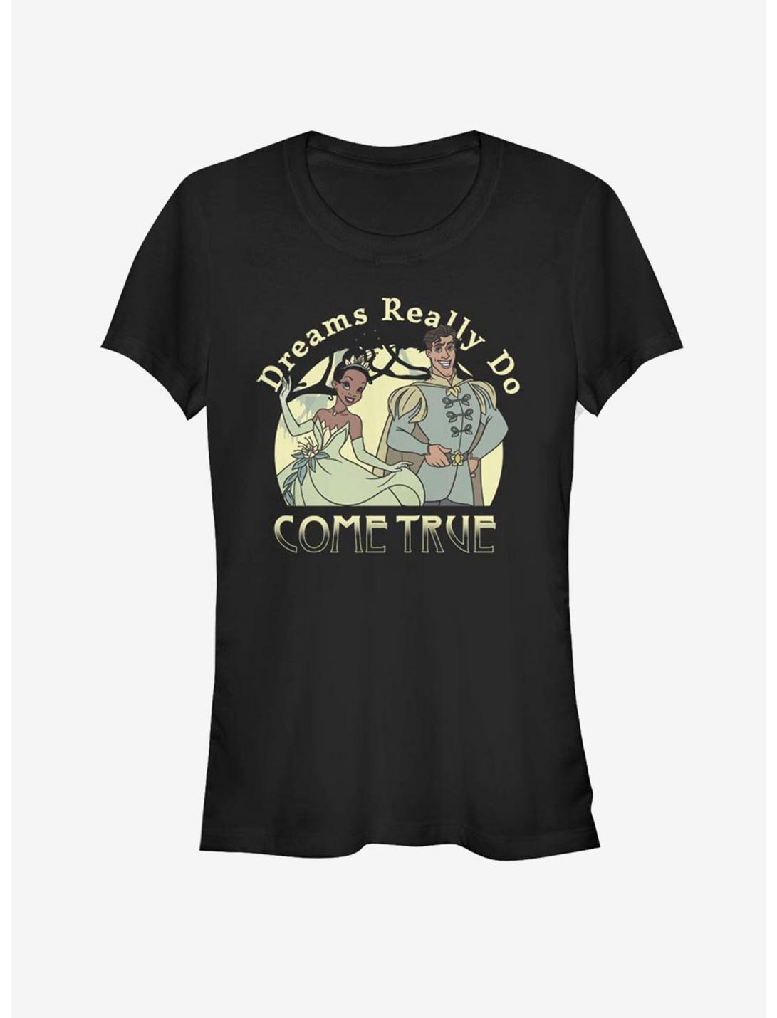 Disney Princess And The Frog Dreams Do Come True Girls T-Shirt