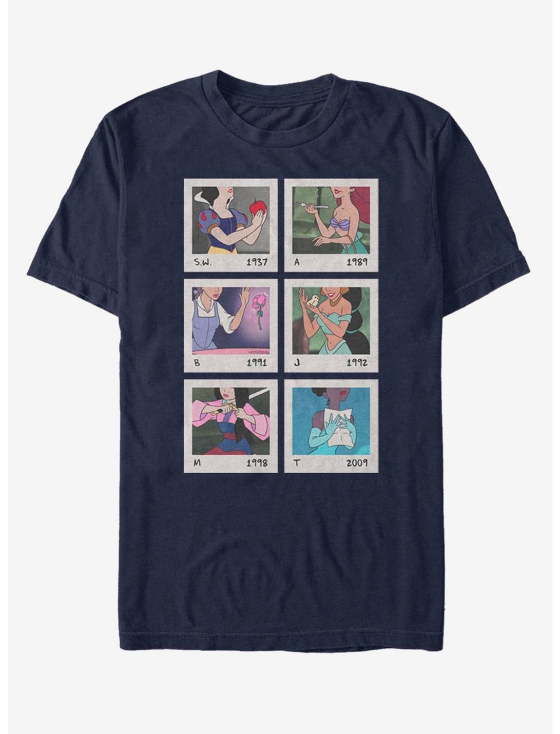 Disney Princess Polaroid Pictures T-Shirt