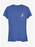 Disney Mulan Little Brother Faux Pocket Girls T-Shirt