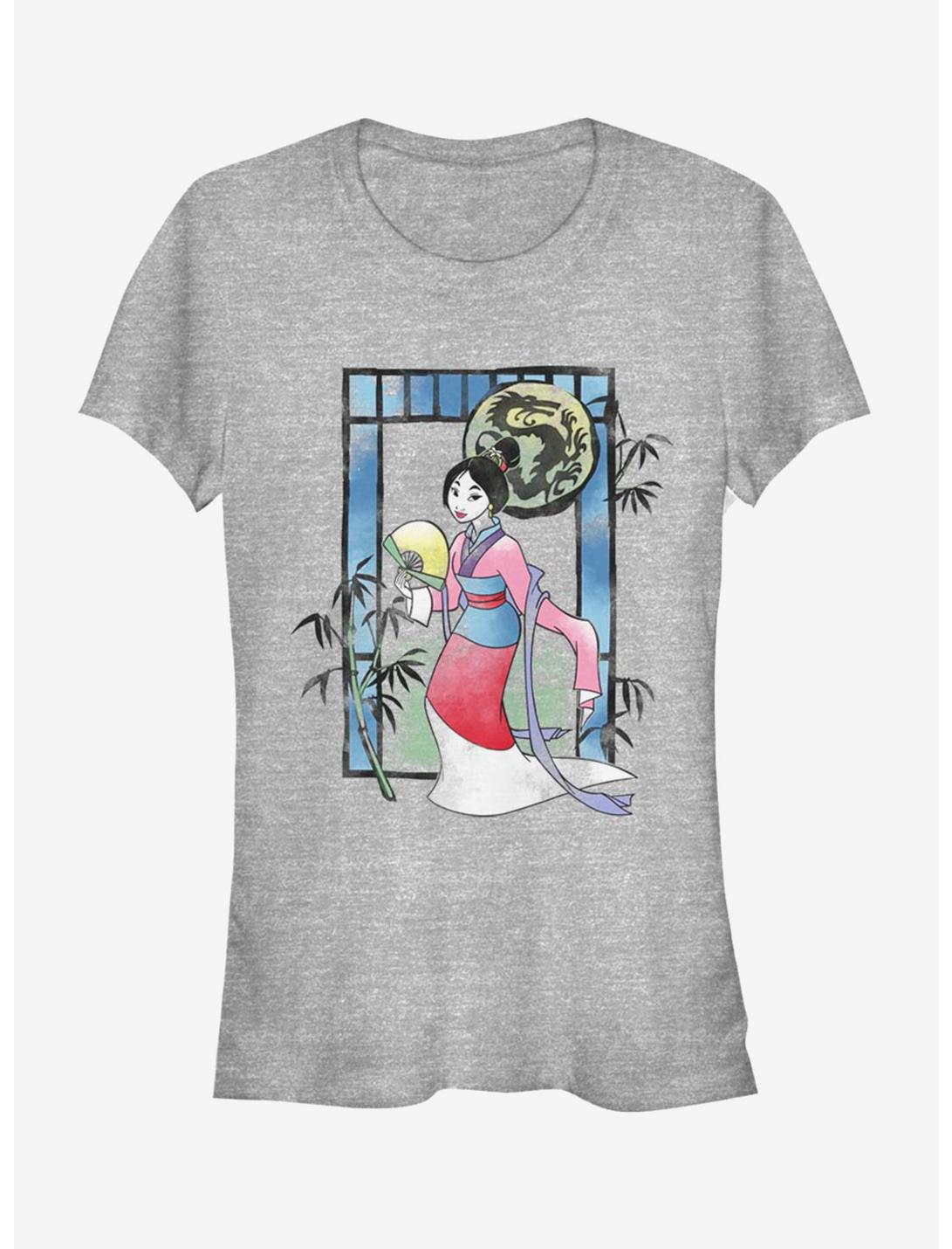 Disney Mulan Watercolor Garden Girls T-Shirt
