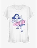 Disney Mulan Fearless Pop Art Girls T-Shirt