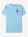 Disney Mulan Mushu And Cricket Pocket T-Shirt
