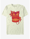 Disney Mulan Mushu Red Stone Dragon Head T-Shirt