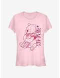 Disney Winnie The Pooh Piglet Pooh Hugs Classic Girls T-Shirt