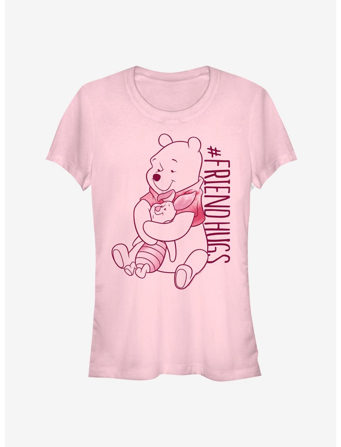 Disney Winnie The Pooh Piglet Pooh Hugs Classic Girls T-Shirt