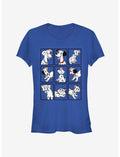 Disney 101 Dalmatians Dalmatian Box Up Girls T-Shirt