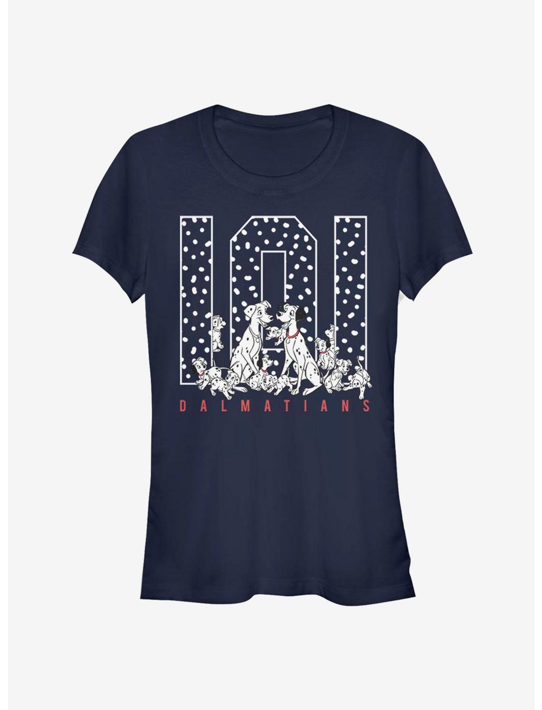 Disney 101 Dalmatians One Oh One Spots Girls T-Shirt