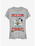 Disney 101 Dalmatians Vintage Poster Classic Girls T-Shirt