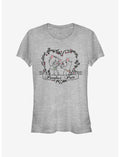 Disney Aristocats Duchess And O'Malley Purfect Pair Classic Girls T-Shirt