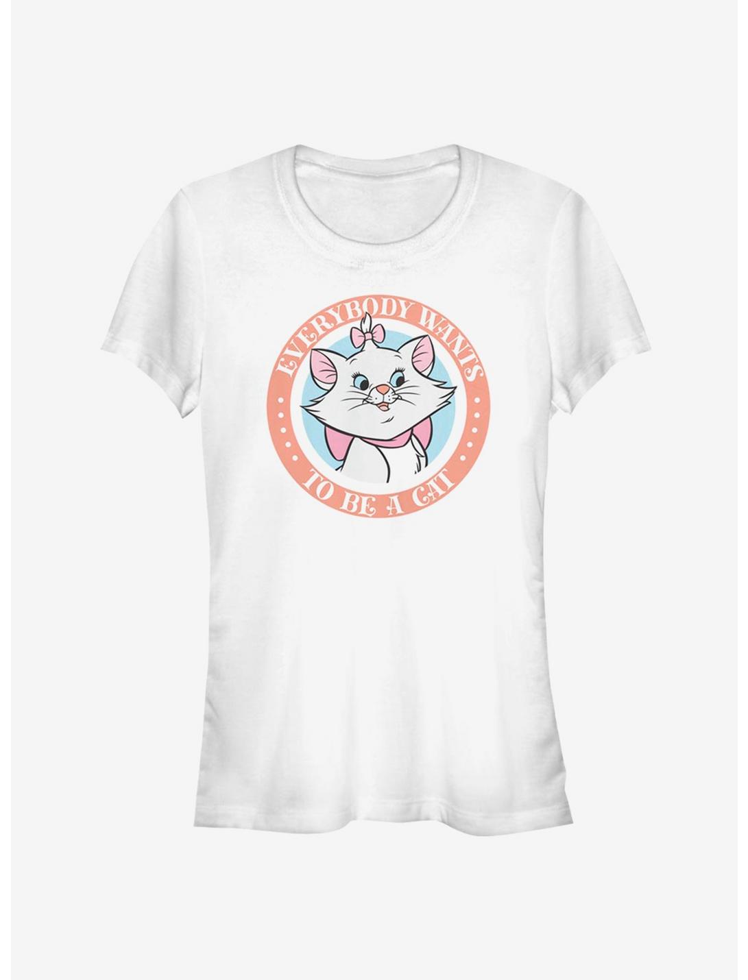Disney Aristocats Marie Everybody Wants To Be A Cat Classic Girls T-Shirt