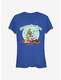 Disney Goofy Seasons Greetings From Dad Classic Girls T-Shirt