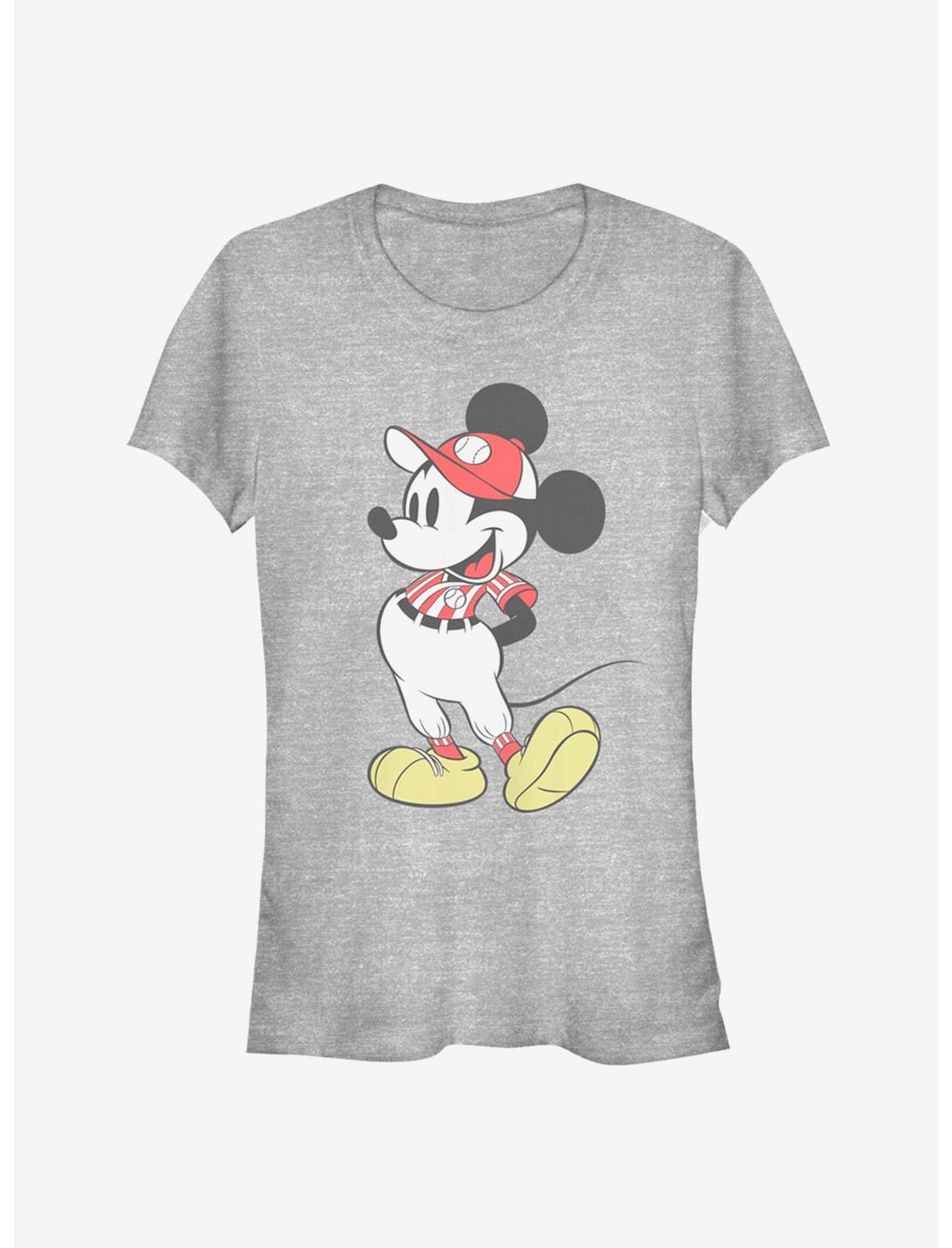 Disney Mickey Mouse Baseball Classic Girls T-Shirt